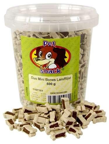 PETSNACK BOTJES MINI DUO LAM / RIJST (HOND), Dieren en Toebehoren, Dierenvoeding, Verzenden