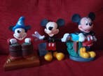 Disney - Mickey Mouse - 3 Mickey Mouse Money Box Statues., Nieuw