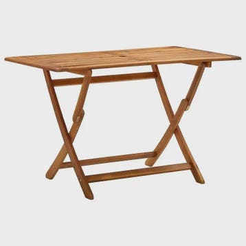 Opvouwbare Tuintafel Acacia Hout 120x70x75 cm - Duurzaam & L, Verzenden, Nieuw