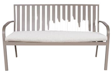 S&S import/export  Sensline Milan 3-zits tuinbank – taupe -, Nieuw