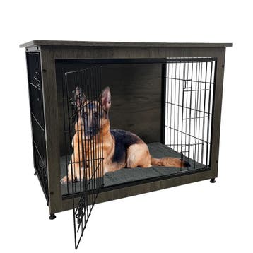 MaxxPet Houten Hondenbench 110x74x80cm (Hondenbenches, Dier), Verzenden, Nieuw