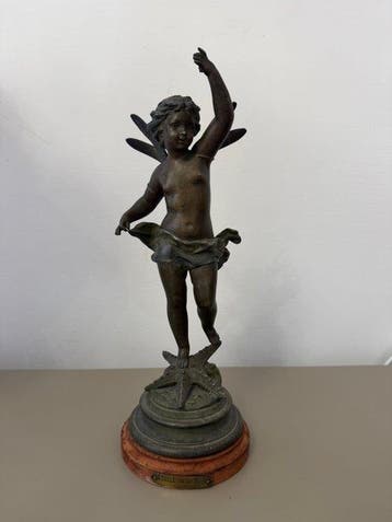 Rancoulet - Beeld, Etoile de la Mer - 39 cm - Hout