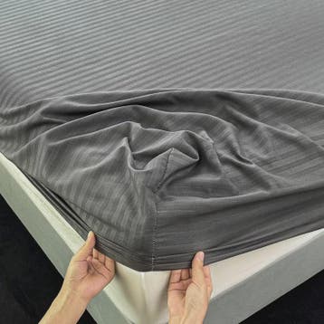 Zachte Hoeslaken met Elastische Band - Effen Kleur - 90-180x, Verzenden, Nieuw