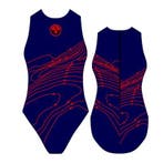 SPECIAL MADE TURBO WATERPOLO BADPAK Isobars navy, Nieuw