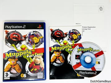 Playstation 2 / PS2 - Muppets - Party Cruise + Reg. Card - E, Verzenden, Gebruikt