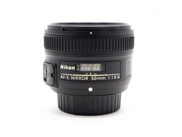 Nikon AF-S NIKKOR 50 mm F1.8 G 58 mm filter (geschikt voor, Verzenden, Nieuw
