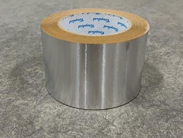 Veiling - 5x Coroplast aluminium tape - papier (75mm × 50m), Nieuw