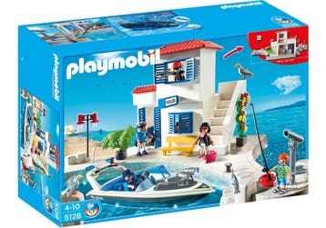 Playmobil Havenpolitie met Speedboot – 5128 (Nieuw), Kinderen en Baby's, Verzenden, Nieuw