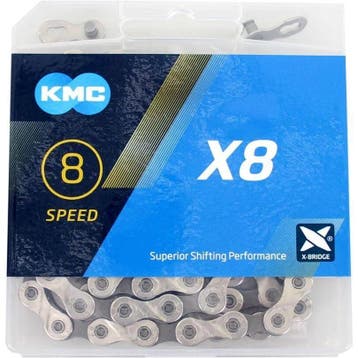 KMC X8 Ketting - 6/7/8 Speed - 1/2 x 3/32, Verzenden, Nieuw