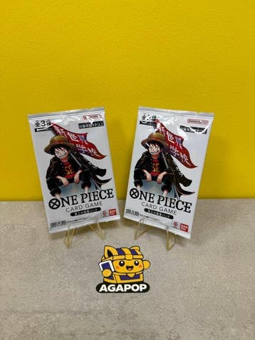 One Piece - 2 Booster pack - 2 buste promo sigillate One, Nieuw