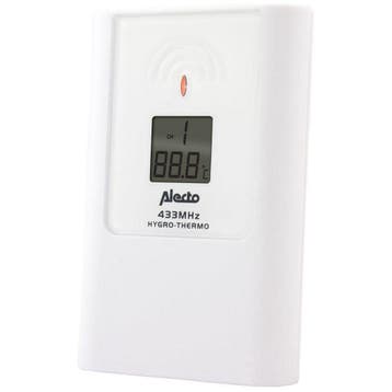 Weerstation - Binnen en buiten - Met buitensensor - Draadloo, Verzenden, Zo goed als nieuw