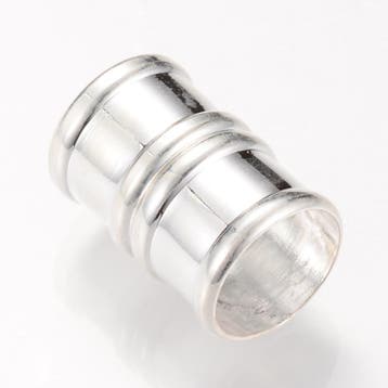 Metalen magneetslot voor koord 12mm – zilver nikkelvrij 2., Ophalen of Verzenden, Nieuw, Kraal