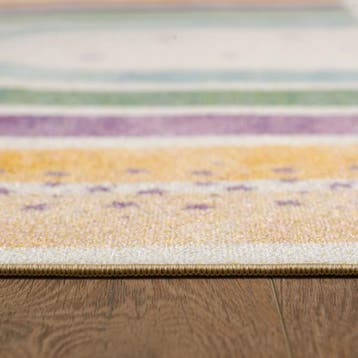 Kindervloerkleed | Play | Regenboog | Crème | 160x230 cm, Verzenden, Nieuw