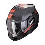 Scorpion EXO-TECH EVO CARBON ROVER - Zwart/Rood, Motoren, Kleding | Motorhelmen, Verzenden, Nieuw met kaartje, XXL