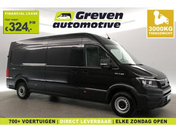 MAN TGE 3.180 | 35 2.0 L4H3 | 177PK | 3000kg Trekgew. |, Automaat, Euro 6, MAN, Zwart