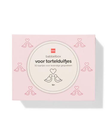 HEMA Babbelbox voor tortelduifjes, Hobby en Vrije tijd, Verzenden, Nieuw