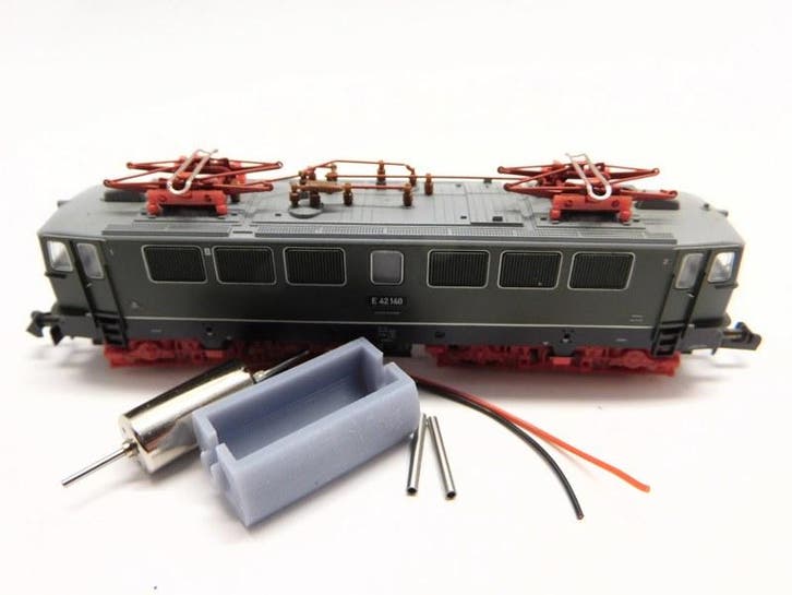 micromotor NB006 motor ombouwset voor Brawa BR 142, BR 211,, Hobby en Vrije tijd, Modeltreinen | N-Spoor, Gelijkstroom, Overige typen