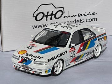 Otto Mobile 1:18 - Model raceauto - Peugeot 405 Mi16 BTCC, Nieuw