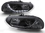 Koplampen Alfa Romeo 156 LED Devil Eyes DRL look Zwart, Ophalen of Verzenden, Nieuw