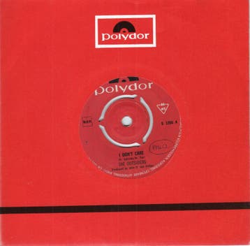 Outsiders - I Dont Care + You Remind Me (Vinylsingle), Nieuw in verpakking