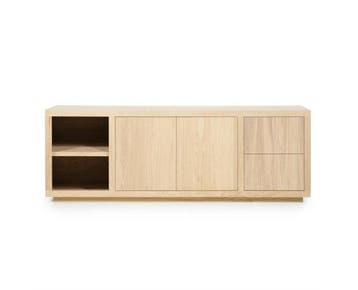 Dressoir Helsinki 200x42cm - naturel | Eleonora, Ophalen of Verzenden, Nieuw