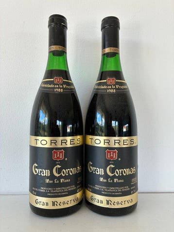 1988 Torres, Mas La Plana - Gran Coronas - Penedes Gran, Nieuw