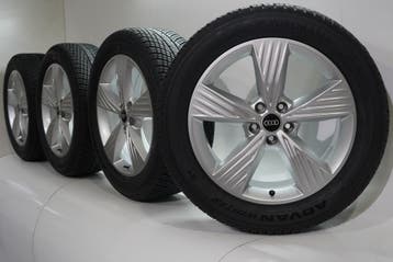 Audi Q4 e-tron 19 inch velgen Yokohama Winterbanden Nieuw Or, 19 inch, Gebruikt, Velg(en), Winterbanden
