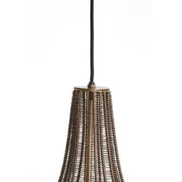 2dekans | Light & Living MARIAMA Hanglamp Ø35x50 cm – Antiek, Ophalen of Verzenden, Zo goed als nieuw