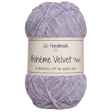 Go Handmade Bohème Velvet Fine - 17681 Lavender - Chenille, Ophalen of Verzenden, Nieuw