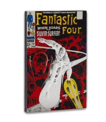 Niue. 2 Dollars 2025 – Marvel COMIX: Fantastic Four #72 – 1