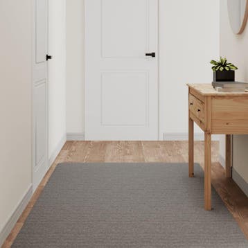 vidaXL Tapijtloper 100x180 cm grijs, Verzenden, Nieuw, Grijs