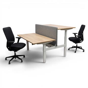 vdm. UPro elektrisch zit/sta duo bureau, 180x80cm, Overige plaatsen, Ophalen of Verzenden, Nieuw in verpakking, Bureau