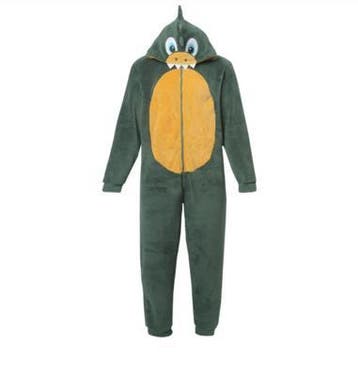 Onesie, Jumpsuit Dino hooded mens size XXL, Ophalen of Verzenden, Nieuw, 170 of groter, Jongen of Meisje