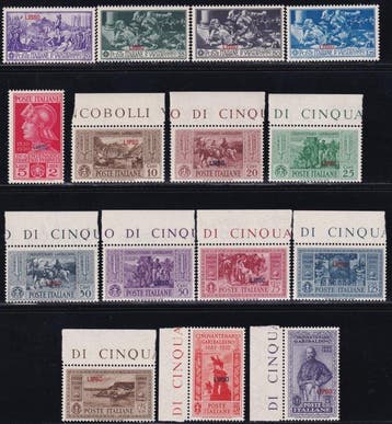 Italiaanse Egeïsche Eilanden - Lipso 1930/32 -, Gestempeld