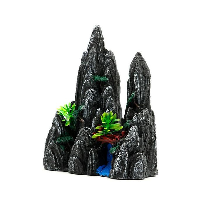 Rots formatie  met waterval 19cm /Aquarium decoratie As-105, Dieren en Toebehoren, Vissen | Aquaria en Toebehoren, Gevuld zeewateraquarium