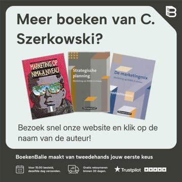 De Marketingmix Leerboek - C. Szerkowski 9789006950595, Verzenden, Gelezen, C. Szerkowski