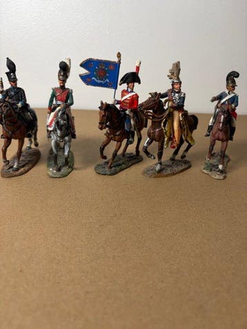 Themacollectie - 5 figuren Cavalerie Napoléon Del Prado -, Nieuw