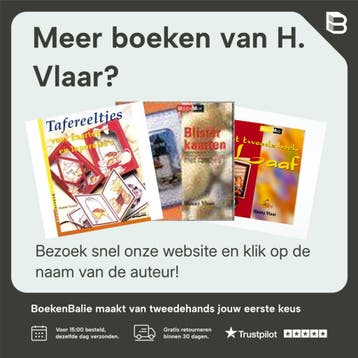 Kaleidoscoopvouwen / Hobbyboeken - H. Vlaar 9789038413686, Verzenden, Zo goed als nieuw, H. Vlaar