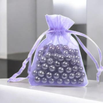 50 x Organza zakjes 13 x 18cm Lavendel Lila, Ophalen of Verzenden, Nieuw
