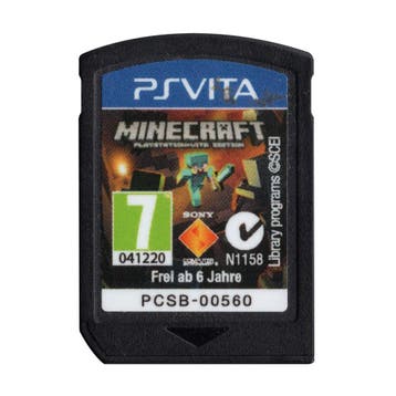 PS Vita Minecraft, Spelcomputers en Games, Games | Sony PlayStation Vita, Verzenden, Zo goed als nieuw