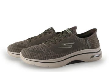 Skechers Instappers in maat 42 Bruin, Bruin, Verzenden, Overige typen, Zo goed als nieuw