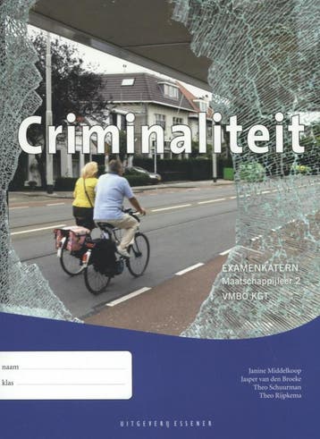 Criminaliteit Maatschappijleer 2 VMBO KGT Exam 9789086740994, Boeken, Zo goed als nieuw