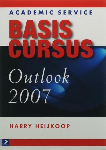 Basiscursus Outlook 2007 - Heijkoop, Boeken, Verzenden, Gelezen