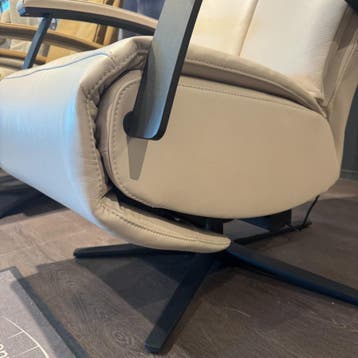 Sta-op relaxfauteuil Pantoli - Leder - IN.HOUSE, Huis en Inrichting, Fauteuils, Ophalen of Verzenden, Nieuw, Leer