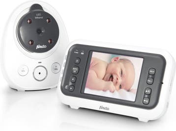 Alecto DVM-77 - Babyfoon met camera - Temperatuurweergave -, Kinderen en Baby's, Babyfoons, Verzenden, Zo goed als nieuw