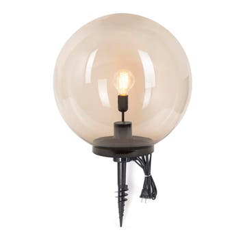 Tuinbol fume Ø 50 incl. spie Tuinverlichting, Verzenden, Nieuw