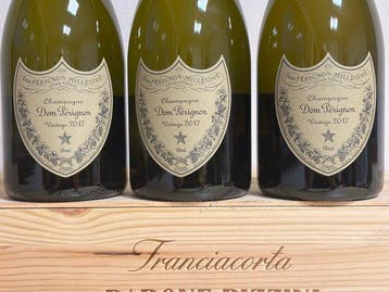 2017 Dom Pérignon - Champagne Brut - 3 Flessen (0.75 liter), Nieuw