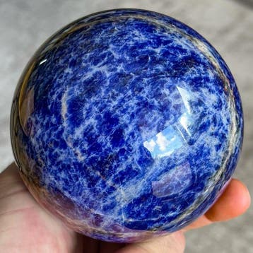 sodaliet Fine Sodalite King Blue Good Quality Sphere -
