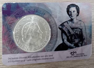Nederland. 2 1/2 Gulden 1966 (Zonder minimumprijs)