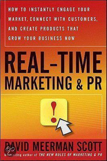 Real-Time Marketing And Pr - David Meerman Scott, Verzenden, Zo goed als nieuw, David Meerman Scott